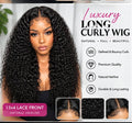 Luxury Long Curly Lace Front Wig